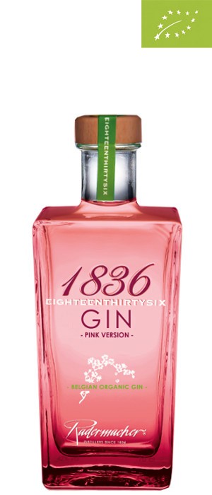 1836 Organic Gin Pink vol. 0,7-l-57121 37,5
